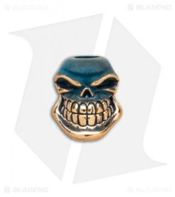 A-EDC Beads "Yorick" Skull Lanyard Bead - Bronze