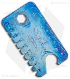 Audacious Concept Dog Tag 2.0 Anglefinder Blue Titanium