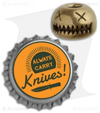 Audacious Concept Smiley 2.0 Bead - Brass - Image 2