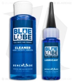 Benchmade Blue Lube Cleanser & Lubricant Bundle (4 Oz / 1.25 Oz)