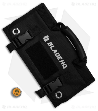 Blade HQ Knife Roll Nylon Carry Case - Black - Image 4