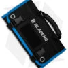 Blade HQ Knife Roll Nylon Carry Case - Black / Blue