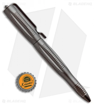 Boker Plus Click-On Aluminum Tactical Pen (Gray) 09BO119 - Image 3