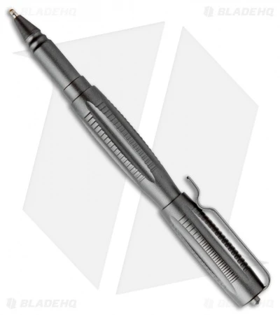 Boker Plus Click-On Aluminum Tactical Pen (Gray) 09BO119 - Image 2