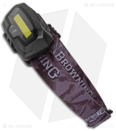 Browning Night Gig Headlamp Flashlight Camo/Black Nylon/Polymer - 2.62" - Image 2