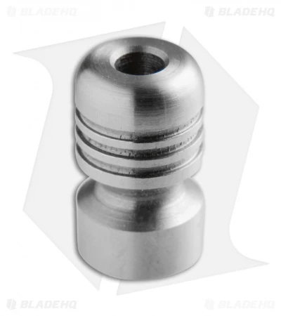 Butterfield Machine Stainless Steel Bomber Bead W/ Paracord Lanyard