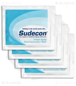 Byrna Technologies Sudecon Irritant Spray/Decontamination Wipe (4 Count)