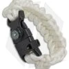 Camillus Cuda Mens Bracelet Small Paracord Bracelet (White)