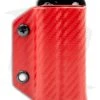 Clip & Carry Kydex Sheath Keychain For Leatherman Wingman (Red CF)