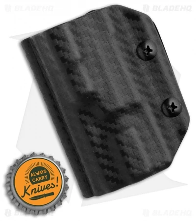 Clip & Carry Kydex Sheath For Leatherman Free P2 Multi-Tool (Black CF) - Image 3