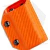 Clip & Carry Leatherman Wave / Wave+ Sheath - Orange Carbon Fiber Print Kydex
