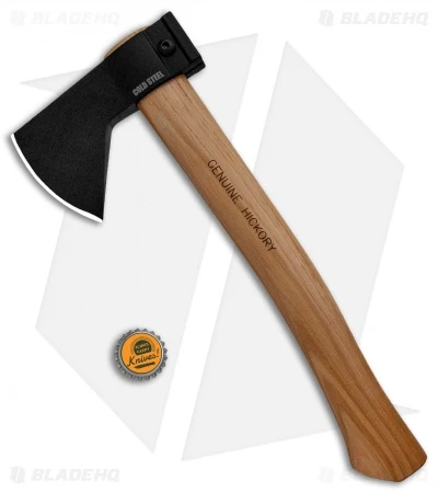 Cold Steel Hudson Bay 12.5" Camp Hatchet Hickory Wood 90QC - Image 3