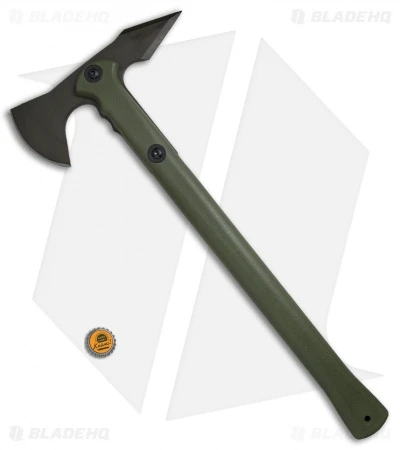 Cold Steel Trench Hawk Drop Forged Axe OD Green - 90PTHG - Image 3