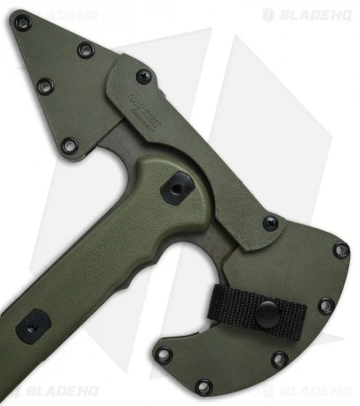 Cold Steel Trench Hawk Drop Forged Axe OD Green - 90PTHG - Image 2