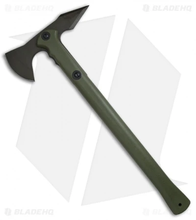 Cold Steel Trench Hawk Drop Forged Axe OD Green - 90PTHG