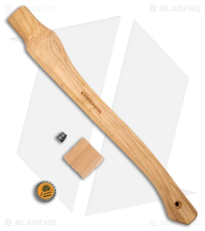 Condor Greenland Axe Replacement Handle Hickory Wood Heritage 19" - Image 3