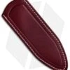 Delta Sheath Delta Shield Fixed Blade Sheath - Burgundy