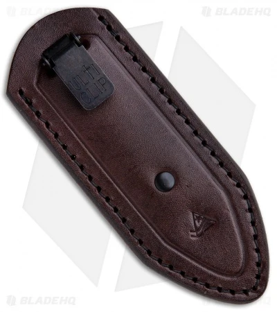Delta Sheath True-Lock Mini Fixed Blade Knife Sheath Sheath - Dark Brown