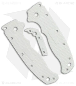 Demko Textured White Grivory Scales + Spacer For The AD20.5