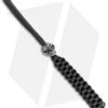 Schmuckatelli Emerson Lanyard Black W/ Skull Bead