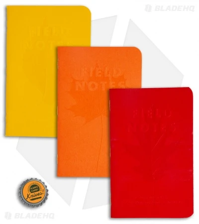 Field Notes Fall Autumn Trilogy 3-Pack Notebooks - Ruled - Image 11