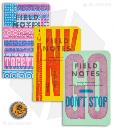 Field Notes Memo Ruled 3-Pack - United States Of Letterpress FNC-48b - Image 9