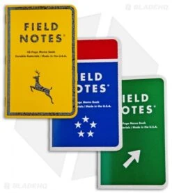 Field Notes "Mile Marker" - Exit, Interstate, Game Crossing 3-Pack Memo Books