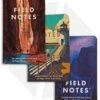 Field Notes National Parks - Series A: Yosemite, Acadia, Zion 3-Pack Memo Books