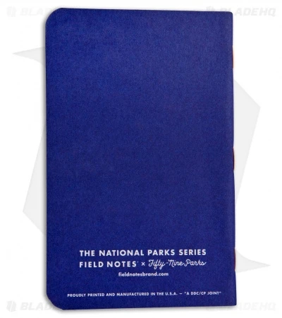 Field Notes National Parks - Series A: Yosemite, Acadia, Zion 3-Pack Memo Books - Image 6