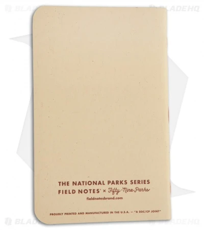 Field Notes National Parks - Series A: Yosemite, Acadia, Zion 3-Pack Memo Books - Image 8