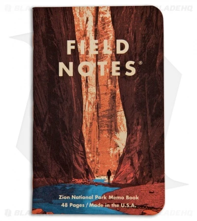 Field Notes National Parks - Series A: Yosemite, Acadia, Zion 3-Pack Memo Books - Image 7