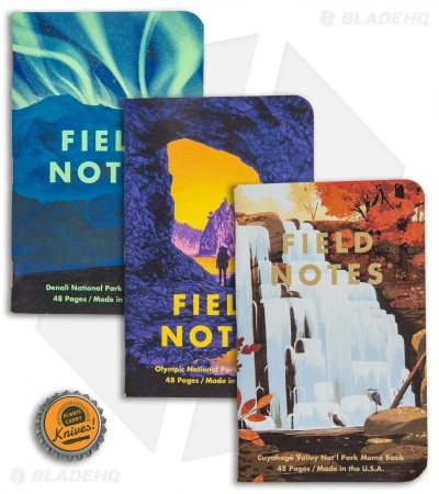 Field Notes National Parks - Series E: Denali, Cuyahoga, Olympic - Image 9