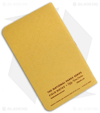 Field Notes Natl Parks - Series E: Denali, Cuyahoga, Olympic 3-Pack Memo Books - Image 6