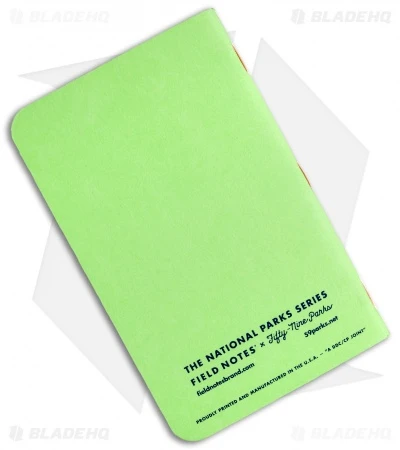 Field Notes Natl Parks - Series E: Denali, Cuyahoga, Olympic 3-Pack Memo Books - Image 4