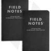 Field Notes Pitch Black Dot Graph 2-Pack (4.75" X 7.5") FN-35