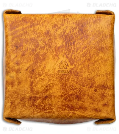 Fire Hall Knife & Leather Dark Tan Leather Valet Tray - Image 2