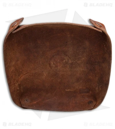 Fire Hall Knife & Leather Light Tan Leather Valet Tray Small - Image 2