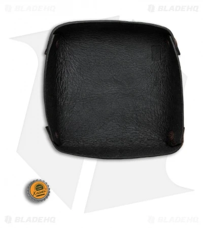 Fire Hall Knife & Leather Antiqued Leather Valet Tray Small - Image 4