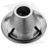 FireCone Alcohol Burner Stove & Fire Starter - Polished Stainless Steel