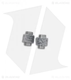 Flytanium Black Canvas Micarta Barrel Spacer Set For Benchmade Bugout