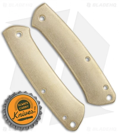 Flytanium Custom Brass Scales For Benchmade Proper - Brass - Image 2