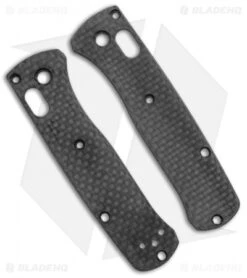 Flytanium Classic Carbon Fiber Scales For Benchmade Mini Bugout Knife