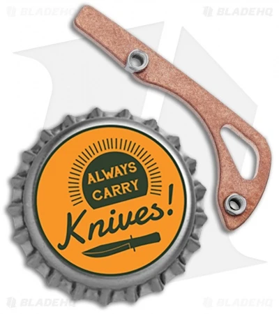 Flytanium Copper Mini Bugout Backspacer For Benchmade Mini Bugout - Image 3