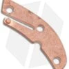 Flytanium Copper Backspacer For Spyderco Delica - Stonewash