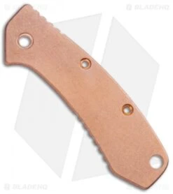 Flytanium Custom Copper Scale For Kershaw G10 Cryo - Antique Stonewash