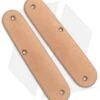 Flytanium Contoured Copper Scales For Victorinox Cadet Swiss Army Knife (84mm)