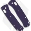 Flytanium Crossfade Purple G-10 Scales For Benchmade Mini Bugout Knife