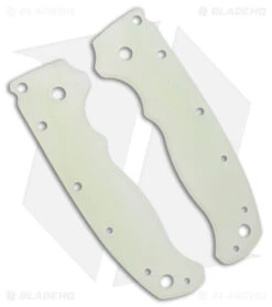 Flytanium Custom Bandwidth Natural G-10 Scales For Demko AD 20.5 Knife