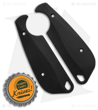 Flytanium Custom CRKT Minimalist Flex Scales - Black G-10 - Image 2