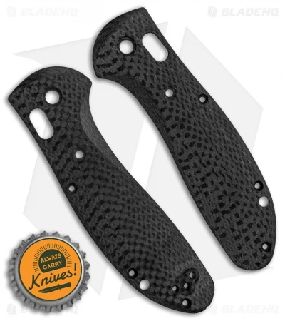 Flytanium Custom Carbon Fiber Scales For Benchmade Griptilian - Fully Contoured - Image 2